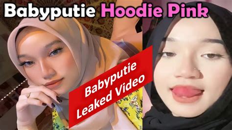 baby putie|baby putie hoodie pink video.